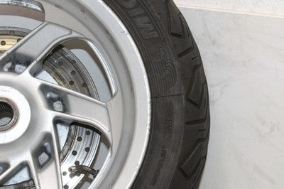 2006 YAMAHA MAJESTY 400 YP400 OEM REAR BACK WHEEL RIM W TIRE