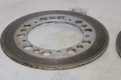 84-85 HONDA SHADOW 700 VT700C OEM FRONT LEFT RIGHT BRAKE ROTORS DISCS