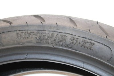 FRONT WHEEL TIRE Motorman S1-XX 120/70-17 58P Tubeless DOT 0723