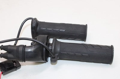 2018 KAWASAKI KLR650 OEM THROTTLE HOUSING W HEATED GRIP PAIR