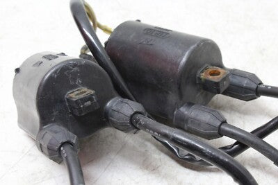 88-91 HONDA HAWK GT 650 OEM IGNITION COILS COIL SPARK PLUG CAPS