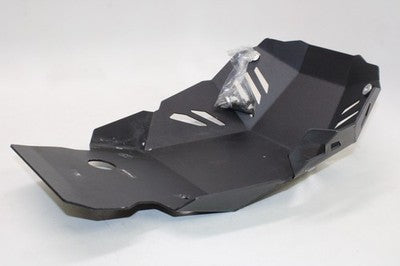 08-18 KAWASAKI KLR650 OEM BELLY CRASH COVER BRACKET PANEL