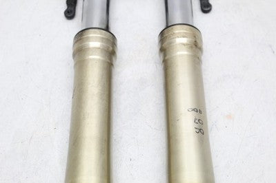 06-07 SUZUKI GSXR 600 OEM FRONT FORKS SHOCK SUSPENSION SET PAIR