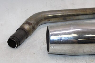 01-08 SUZUKI SAVAGE 650 LS650P OEM EXHAUST PIPE W MID PIPE