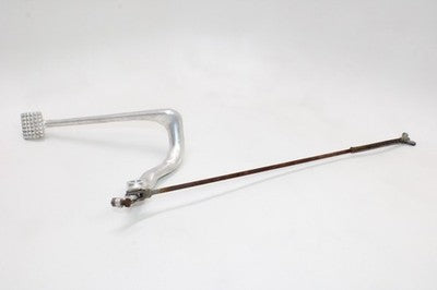 74-76 BMW R90 6 OEM RIGHT REARSET BRAKE FOOT PEDAL W ROD