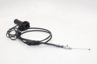 04-06 SUZUKI VSTROM 650 DL650 OEM THROTTLE CABLE LINE HOUSING GUIDE W GRIP