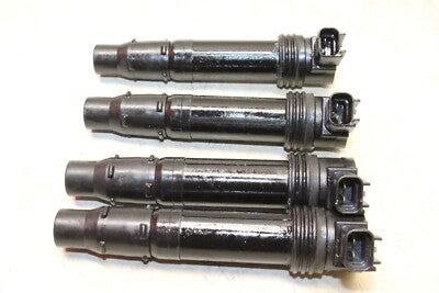 03-08 KAWASAKI NINJA ZX6R ZX600P OEM IGNITION COILS COIL SPARK PLUG CAPS
