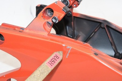 06-07 SUZUKI GSXR 750 OEM REAR SUBFRAME BACK SUB FRAME