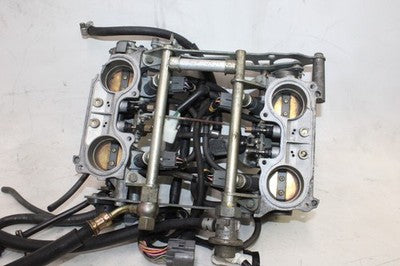 2002 HONDA INTERCEPTOR 800 VFR800A ABS OEM MAIN FUEL INJECTORS / THROTTLE BODIES