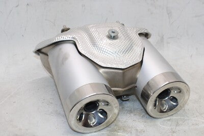 2005 DUCATI MULTISTRADA 1000 DS OEM EXHAUST PIPE MUFFLER SLIP ON CAN SILENCER