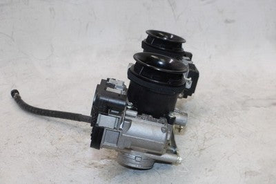 2011 APRILIA DORSODURO 750 OEM MAIN FUEL INJECTORS / THROTTLE BODIES