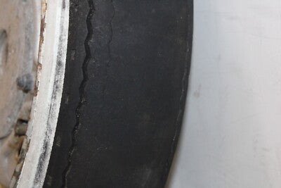 2009 GENUINE SCOOTER BUDDY 125 OEM REAR BACK WHEEL RIM W TIRE