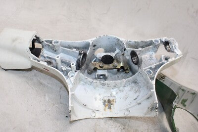 2002 BAJAJ CHETAK OEM FRONT CENTER COWL FAIRING W MOUNT BRACKET