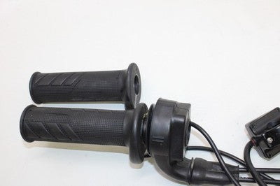 2018 KAWASAKI KLR650 OEM THROTTLE HOUSING W HEATED GRIP PAIR