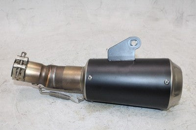 18-23 KAWASAKI NINJA 400 EXHAUST PIPE MUFFLER SLIP ON CAN SILENCER