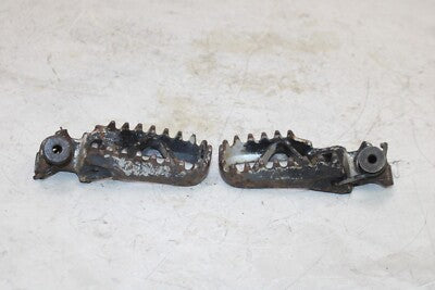 1992 KAWASAKI KX250 OEM LEFT RIGHT FOOT RESTS PEGS