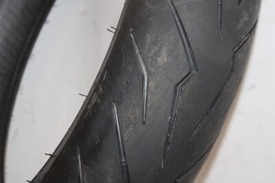 2004 YAMAHA YZF R6 OEM FRONT WHEEL TIRE PIRELLI DIABLO