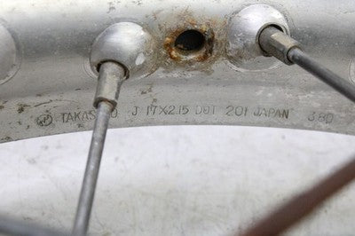 1980 YAMAHA XT250 OEM REAR BACK WHEEL RIM