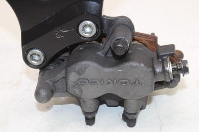 06-24 KAWASAKI VULCAN 900 VN900B CLASSIC OEM REAR BRAKE CALIPER W MOUNT BRACKET