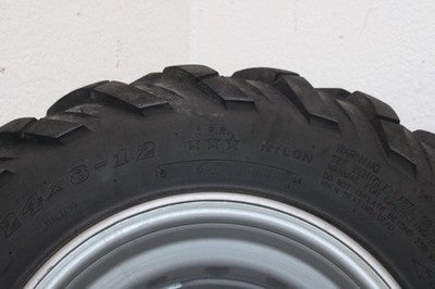 2001 HONDA RANCHER 350 TRX350FM 4X4 S OEM RIGHT FRONT WHEEL RIM W TIRE