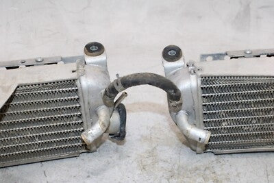 90-93 KAWASAKI KX250 OEM ENGINE MOTOR COOLING COOLER RADIATOR SET PAIR