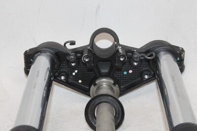 2014 KAWASAKI NINJA 300 EX300B ABS OEM FRONT END FORKS SUSPENSION TRIPLE TREE