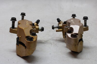 03-06 KAWASAKI Z1000 OEM RIGHT LEFT FRONT BRAKE CALIPER SET PAIR CALIPERS