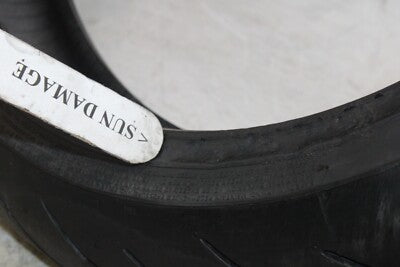 2004 YAMAHA YZF R6 OEM FRONT WHEEL TIRE PIRELLI DIABLO