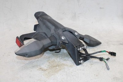 2018 KAWASAKI NINJA 400 OEM REAR TAIL TURN SIGNALS PLATE HOLDER BRACKET FENDER