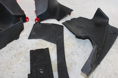 2002 HONDA INTERCEPTOR 800 VFR800A ABS OEM INNER FAIRING COWL CAVER SET