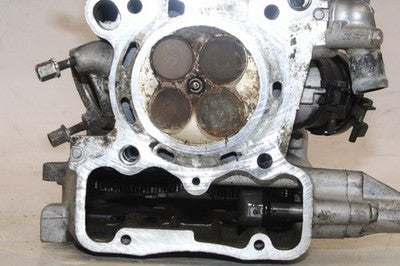 02-09 HONDA INTERCEPTOR 800 VFR800 OEM FRONT ENGINE TOP END CYLINDER HEAD