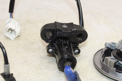 2017 KAWASAKI NINJA 650 EX650 OEM IGNITION LOCK SET W/ GAS CAP SEAT LOCK !W KEY!