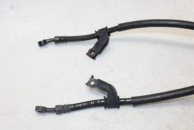 07-08 YAMAHA YZF R1 OEM BRAKE HOSE SET FLUID LINE