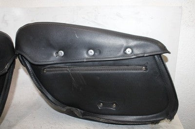 2007 HONDA SHADOW VLX 600 VT600CD DELUXE OEM SIDE CARGO LUGGAGE SADDLEBAG PAIR