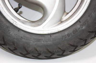 2005 YAMAHA VINO 125 YJ125 OEM FRONT WHEEL RIM W TIRE