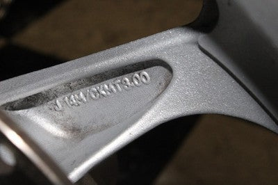 2006 YAMAHA MAJESTY 400 YP400 OEM FRONT WHEEL RIM W TIRE