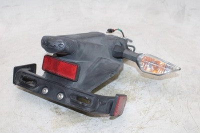 2018 KAWASAKI NINJA 400 OEM REAR TAIL TURN SIGNALS PLATE HOLDER BRACKET FENDER