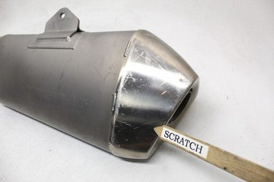 05-06 SUZUKI GSXR 1000 OEM EXHAUST PIPE MUFFLER SLIP ON CAN SILENCER