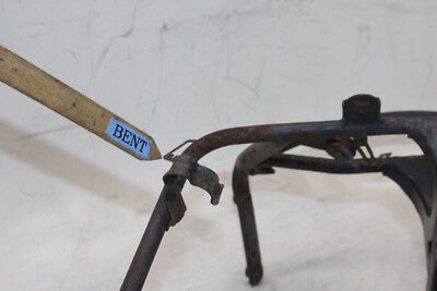 1987 HONDA CBR600F OEM UPPER FAIRING MIRROR GAUGES STAY BRACKET