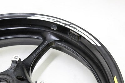 2007 Yamaha YZF R6S OEM FRONT WHEEL RIM