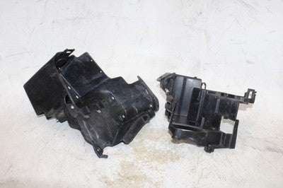 2007 HONDA SHADOW VLX 600 VT600CD DELUXE OEM BATTERY TRAY BOX HOLDER PAIR