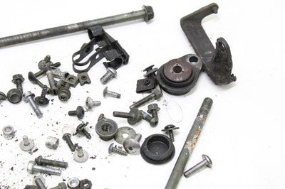 06-09 YAMAHA YZF R6S OEM ENGINE MOUNTING BOLTS HARDWARE MOTOR SCREWS