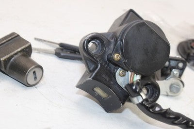 2000 Kawasaki Ninja 250R EX250J OEM IGNITION LOCK SET GAS CAP SEAT LOCK !W KEY!
