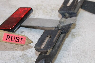 2005 KAWASAKI ZZR1200 OEM FENDER ELIMINATOR LICENSE PLATE BRACKET