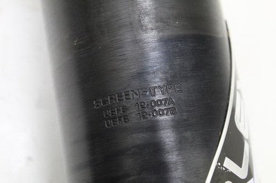 2011 KAWASAKI KLR650 EXHAUST PIPE MUFFLER SLIP ON CAN SILENCER LEXX