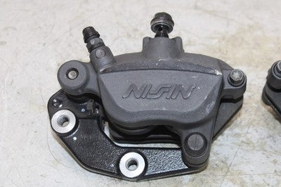 17-25 KAWASAKI Z650 EX650GJ OEM RIGHT LEFT FRONT BRAKE CALIPER SET PAIR CALIPERS