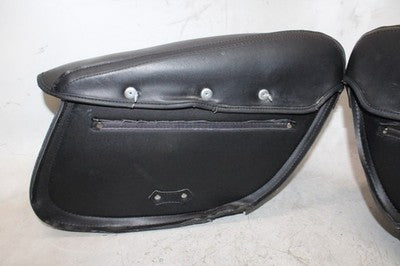 2007 HONDA SHADOW VLX 600 VT600CD DELUXE OEM SIDE CARGO LUGGAGE SADDLEBAG PAIR
