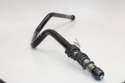 04-06 SUZUKI VSTROM 650 DL650 OEM HANDLEBAR W HANDLEBAR END CAPS WEIGHTS