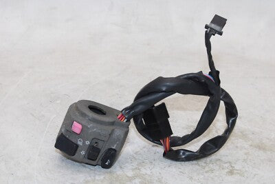 06-08 KAWASAKI NINJA 650R EX650A OEM LEFT CLIP ON HANDLE HORN SIGNALS SWITCH