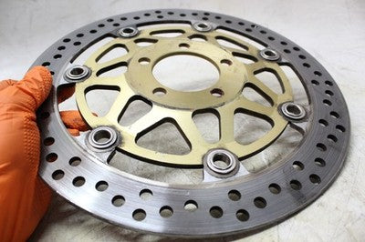 07-08 KAWASAKI ZZR600 ZX600J OEM FRONT LEFT RIGHT BRAKE ROTORS DISCS